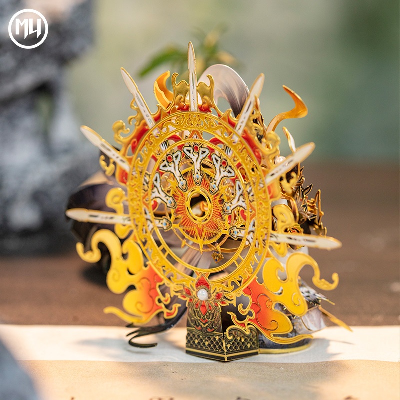 MU Dijun Cat Park Series Handmade DIY Metal Assembly Model